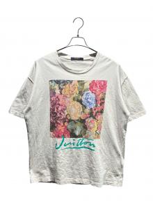 LOUIS VUITTON（ルイ ヴィトン）の古着「フラワープリントTシャツ」｜ホワイト