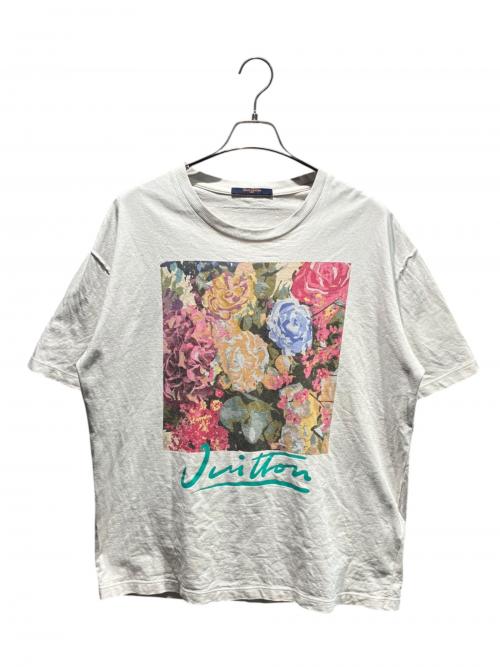 LOUIS VUITTON（ルイ ヴィトン）LOUIS VUITTON (ルイ ヴィトン) フラワープリントTシャツ ホワイト サイズ:XXLの古着・服飾アイテム