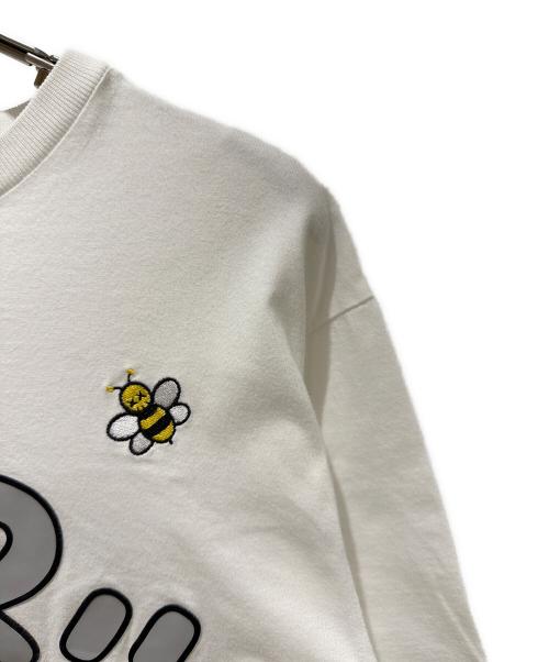 Dior（ディオール）Dior (ディオール) KAWS ロゴ BEE刺繍Tシャツ ホワイト サイズ:XXSの古着・服飾アイテム