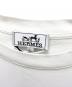 中古・古着 HERMES (エルメス) Chevaux en Symetrie Tシャツ ホワイト サイズ:L：50000円