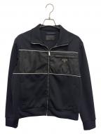 PRADAプラダ）の古着「Re-Nylonディテール付 スウェットシャツ」｜ブラック