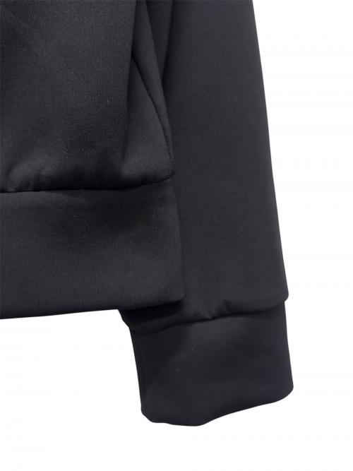 PRADA（プラダ）PRADA (プラダ) Re-Nylonディテール付 スウェットシャツ ブラック サイズ:Lの古着・服飾アイテム