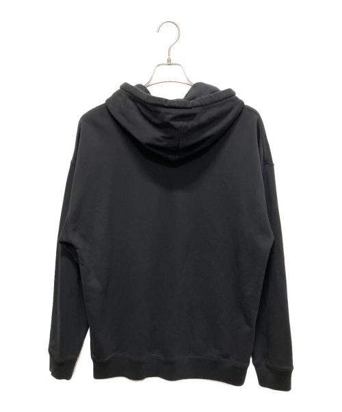 LOEWE（ロエベ）LOEWE (ロエベ) アナグラムレザーパッチパーカー ブラック サイズ:Mの古着・服飾アイテム