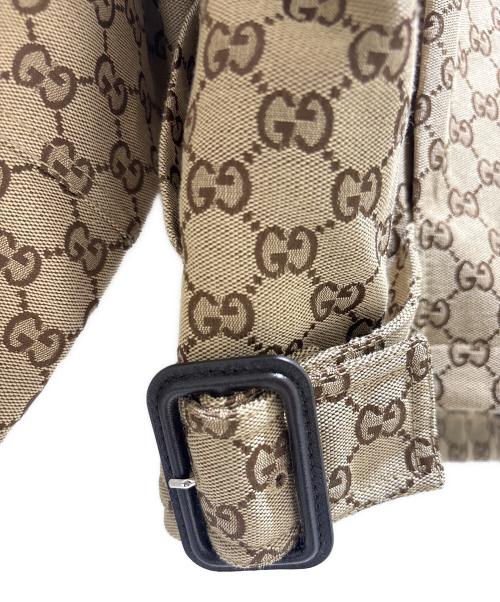 GUCCI（グッチ）GUCCI (グッチ) GG Jacquard Oversized Jacket/GGジャガードオーバーサイズジャケット/842660 ZAF4S ベージュ サイズ:40の古着・服飾アイテム