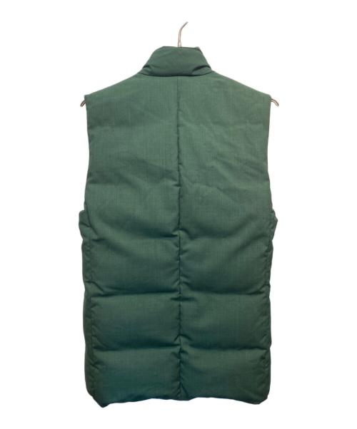 NUMBER (N)INE（ナンバーナイン）NUMBER (N)INE (ナンバーナイン) 05AW ハイストリート期 ダウンベスト グリーン サイズ:2の古着・服飾アイテム