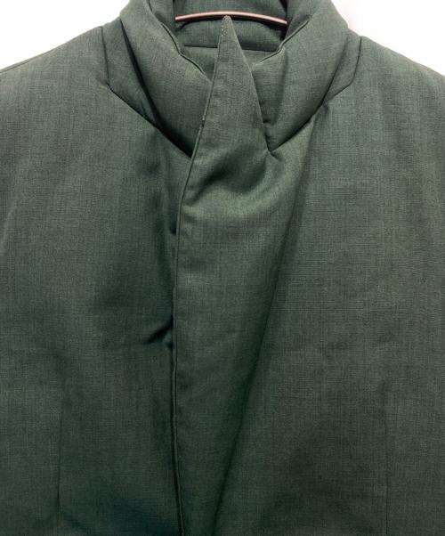 NUMBER (N)INE（ナンバーナイン）NUMBER (N)INE (ナンバーナイン) 05AW ハイストリート期 ダウンベスト グリーン サイズ:2の古着・服飾アイテム