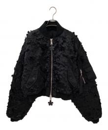 ALPHA INDUSTRIES×CECILIE BAHNSEN（アルファインダストリーズ×セシリーバンセン）の古着「ALPHA X CB MA-1 JACKET」｜ブラック