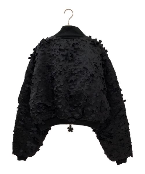 ALPHA INDUSTRIES（アルファインダストリーズ）Alpha Industries (アルファインダストリーズ) CECILIE BAHNSEN (セシリーバンセン) ALPHA X CB MA-1 JACKET ブラック サイズ:XLの古着・服飾アイテム