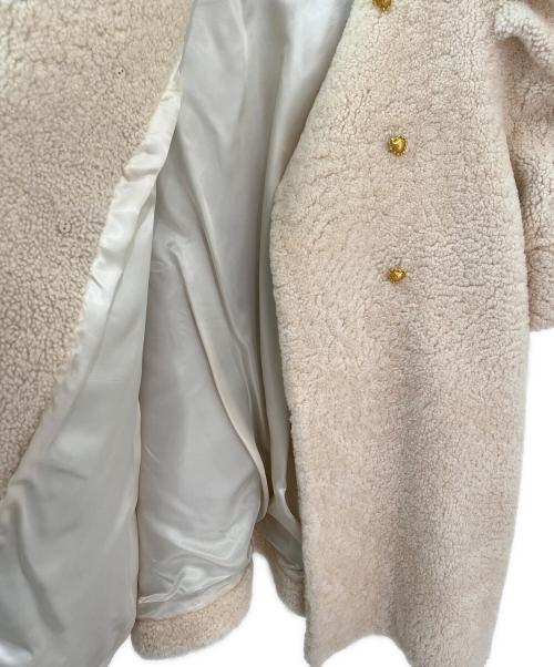 LUDLOW（ラドロー）LUDLOW (ラドロー) ムートンコート ピンクベージュ サイズ:1の古着・服飾アイテム