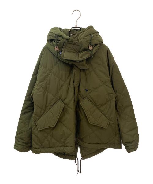 MADISON BLUE（マディソンブルー）MADISON BLUE (マディソンブルー) MODS COAT SHORT NYLON オリーブ サイズ:01(S)の古着・服飾アイテム