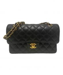 CHANEL（シャネル）の古着「マトラッセ23/Wフラップチェーンショルダーバッグ」｜ブラック
