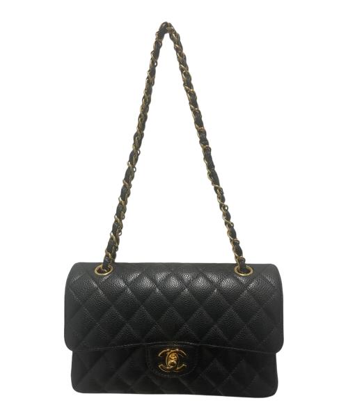 CHANEL（シャネル）CHANEL (シャネル) マトラッセ23/Wフラップチェーンショルダーバッグ ブラック サイズ:23の古着・服飾アイテム