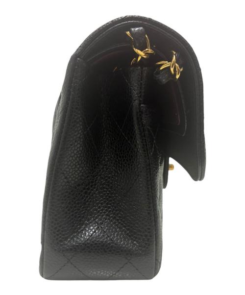 CHANEL（シャネル）CHANEL (シャネル) マトラッセ23/Wフラップチェーンショルダーバッグ ブラック サイズ:23の古着・服飾アイテム