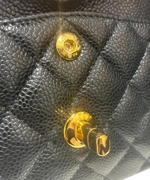 CHANEL（シャネル）CHANEL (シャネル) マトラッセ23/Wフラップチェーンショルダーバッグ ブラック サイズ:23の古着・服飾アイテム