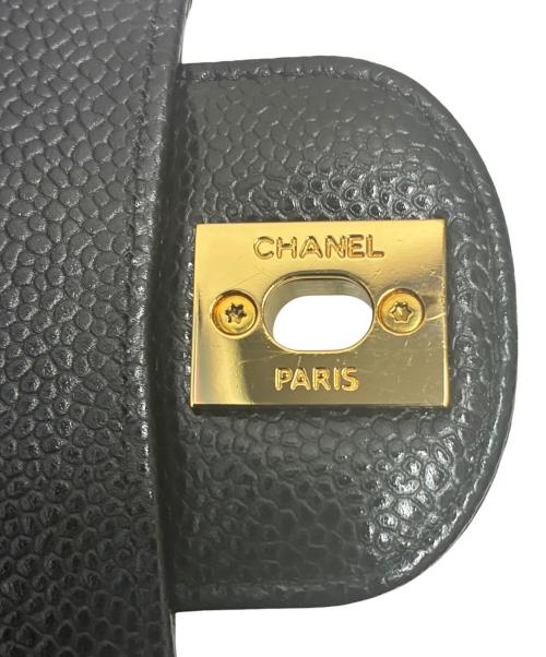 CHANEL（シャネル）CHANEL (シャネル) マトラッセ23/Wフラップチェーンショルダーバッグ ブラック サイズ:23の古着・服飾アイテム