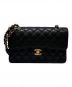 CHANELシャネル）の古着「マトラッセ23/Wフラップチェーンショルダーバッグ」｜ブラック