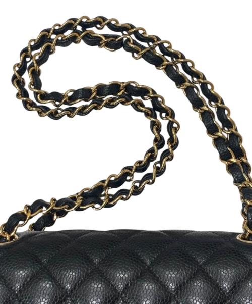 CHANEL（シャネル）CHANEL (シャネル) マトラッセ23/Wフラップチェーンショルダーバッグ ブラックの古着・服飾アイテム