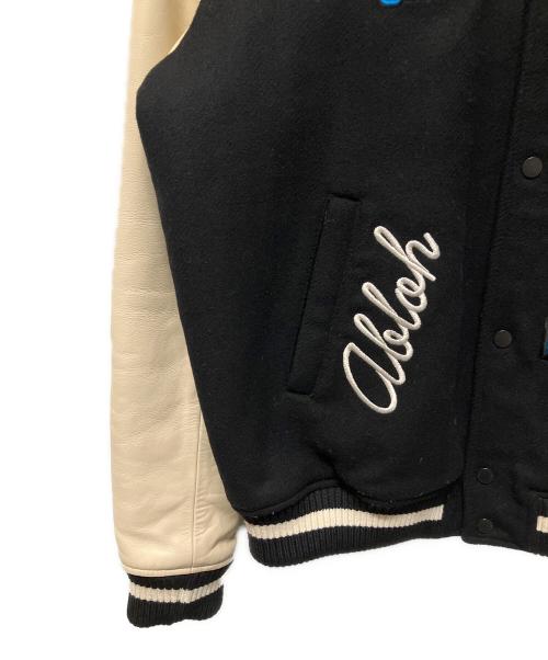 OFFWHITE（オフホワイト）OFFWHITE (オフホワイト) クリスタルグラフィックバーシティジャケット ブラック サイズ:50の古着・服飾アイテム