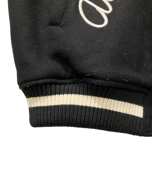 OFFWHITE（オフホワイト）OFFWHITE (オフホワイト) クリスタルグラフィックバーシティジャケット ブラック サイズ:50の古着・服飾アイテム