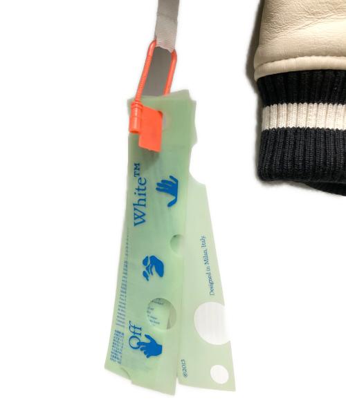 OFFWHITE（オフホワイト）OFFWHITE (オフホワイト) クリスタルグラフィックバーシティジャケット ブラック サイズ:50の古着・服飾アイテム
