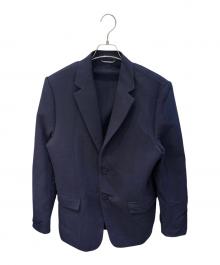 Dior（ディオール）の古着「カシミアテーラードジャケット」｜ネイビー