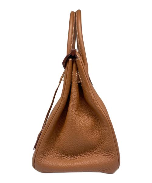 HERMES（エルメス）HERMES (エルメス) Birkin 30 バーキン30/ゴールド/トリヨンクレマンス/C刻印:2018年製/ゴールド金具 ゴールド サイズ:30の古着・服飾アイテム
