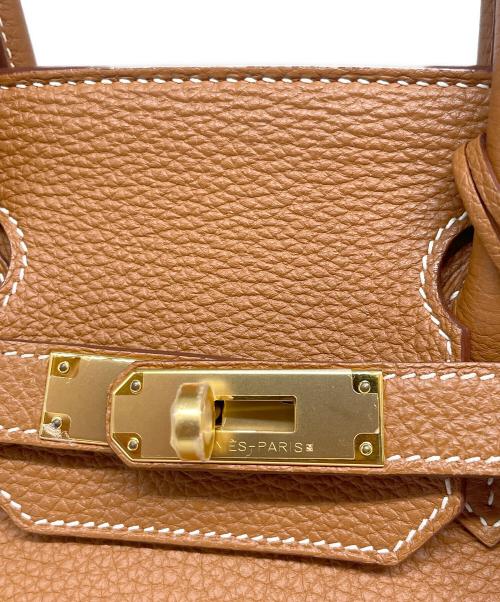 HERMES（エルメス）HERMES (エルメス) Birkin 30 バーキン30/ゴールド/トリヨンクレマンス/C刻印:2018年製/ゴールド金具 ゴールド サイズ:30の古着・服飾アイテム