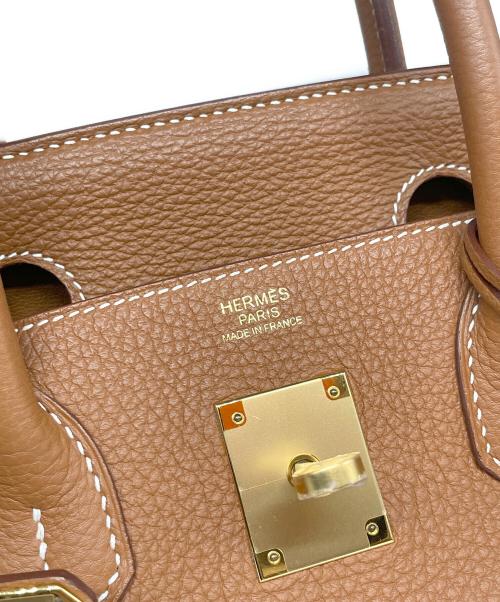 HERMES（エルメス）HERMES (エルメス) Birkin 30 バーキン30/ゴールド/トリヨンクレマンス/C刻印:2018年製/ゴールド金具 ゴールド サイズ:30の古着・服飾アイテム