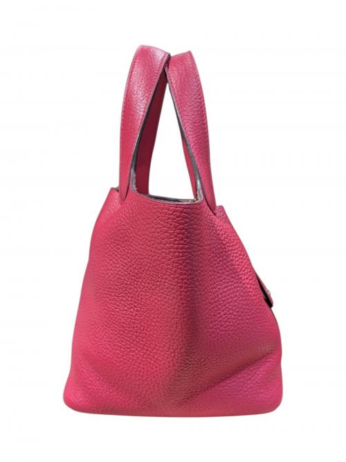 HERMES（エルメス）HERMES (エルメス) ピコタンロックPM/ハンドバッグ ローズエクストリーム サイズ:PMの古着・服飾アイテム
