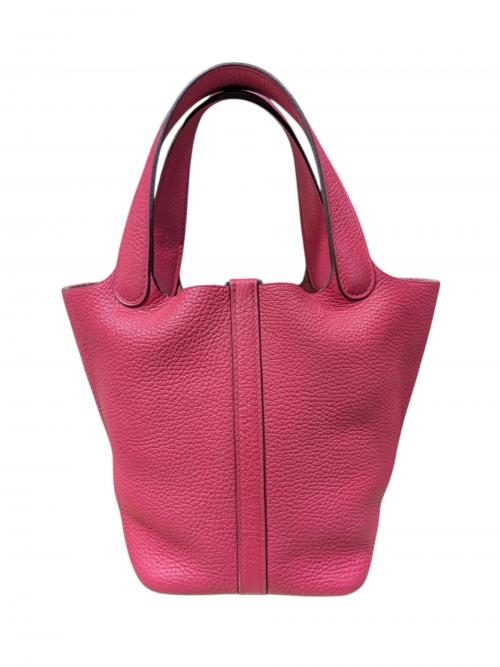HERMES（エルメス）HERMES (エルメス) ピコタンロックPM/ハンドバッグ ローズエクストリーム サイズ:PMの古着・服飾アイテム