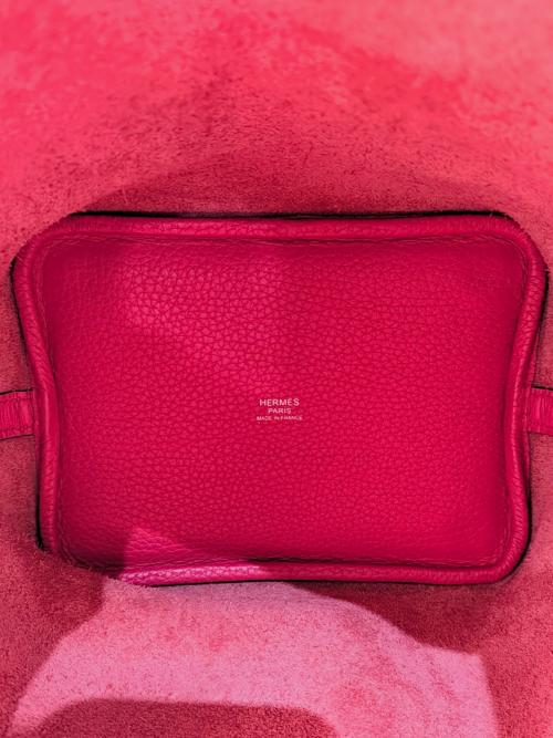 HERMES（エルメス）HERMES (エルメス) ピコタンロックPM/ハンドバッグ ローズエクストリーム サイズ:PMの古着・服飾アイテム