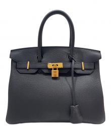 HERMES（エルメス）の古着「バーキン30/Birkin 30/トゴ/ゴールド金具/B刻印」｜ブラック
