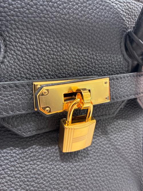 HERMES（エルメス）HERMES (エルメス) バーキン30/Birkin 30/トゴ/ゴールド金具/B刻印 ブラック サイズ:30の古着・服飾アイテム