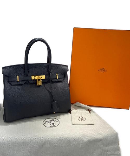 HERMES（エルメス）HERMES (エルメス) バーキン30/Birkin 30/トゴ/ゴールド金具/B刻印 ブラック サイズ:30の古着・服飾アイテム