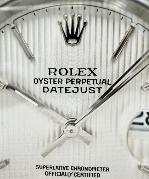 ROLEX（ロレックス）ROLEX (ロレックス) Datejust Thunderbird Tapestry/デイトジャスト サンダーバード タペストリーRef.16264 ホワイト サイズ:36mm/20cmの古着・服飾アイテム