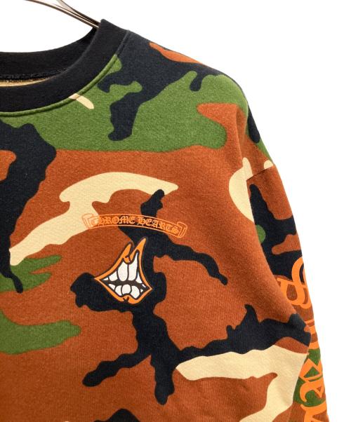 CHROME HEARTS（クロムハーツ）CHROME HEARTS (クロムハーツ) PPO CAUTION SWEAT SHIRT マルチカラー サイズ:Ｌの古着・服飾アイテム
