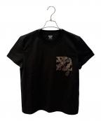 HERMESエルメス）の古着「カルトゥッシュ/半袖Tシャツ」｜ブラック