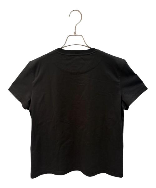 HERMES（エルメス）HERMES (エルメス) カルトゥッシュ/半袖Tシャツ ブラック サイズ:38の古着・服飾アイテム