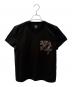 HERMES（エルメス）の古着「カルトゥッシュ/半袖Tシャツ」｜ブラック