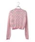 CHANEL (シャネル) ココマーク ロゴ ラインストーンボタンボレロカーディガン ピンク サイズ:36：215000円