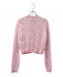 CHANEL (シャネル) ココマーク ロゴ ラインストーンボタンボレロカーディガン ピンク サイズ:36：220000円