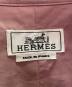 中古・古着 HERMES (エルメス) デザインステッチシャツ ピンク サイズ:40：50000円