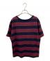 CELINE (セリーヌ) トリオンフストライプレギュラーTシャツ レッド×ブラック サイズ:XL：40000円