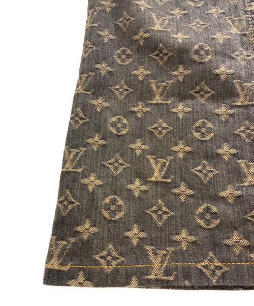 LOUIS VUITTON（ルイ ヴィトン）LOUIS VUITTON (ルイ ヴィトン) 05AW モノグラムデニムパンツ グレー サイズ:36の古着・服飾アイテム