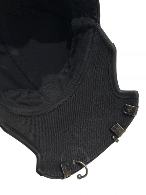 BALENCIAGA（バレンシアガ）BALENCIAGA (バレンシアガ) Heavy Piercing Cap ブラック サイズ:L（59ｃｍ）の古着・服飾アイテム