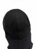 中古・古着 BALENCIAGA (バレンシアガ) Heavy Piercing Cap ブラック サイズ:L（59ｃｍ）：50000円