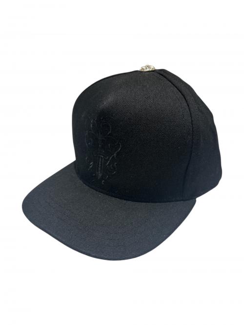 CHROME HEARTS（クロムハーツ）CHROME HEARTS (クロムハーツ) ダガーキャンバスキャップ ブラック サイズ:ONE SIZEの古着・服飾アイテム