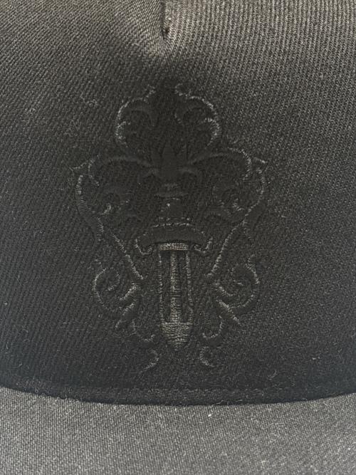 CHROME HEARTS（クロムハーツ）CHROME HEARTS (クロムハーツ) ダガーキャンバスキャップ ブラック サイズ:ONE SIZEの古着・服飾アイテム
