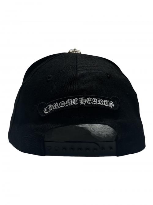 CHROME HEARTS（クロムハーツ）CHROME HEARTS (クロムハーツ) ダガーキャンバスキャップ ブラック サイズ:ONE SIZEの古着・服飾アイテム