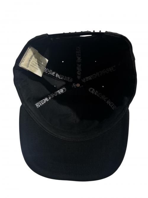 CHROME HEARTS（クロムハーツ）CHROME HEARTS (クロムハーツ) ダガーキャンバスキャップ ブラック サイズ:ONE SIZEの古着・服飾アイテム
